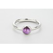 Amethyst quartz ring