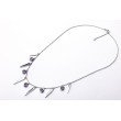Amethyst quartz necklace