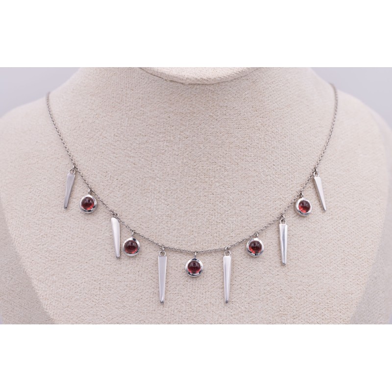 Garnet necklace